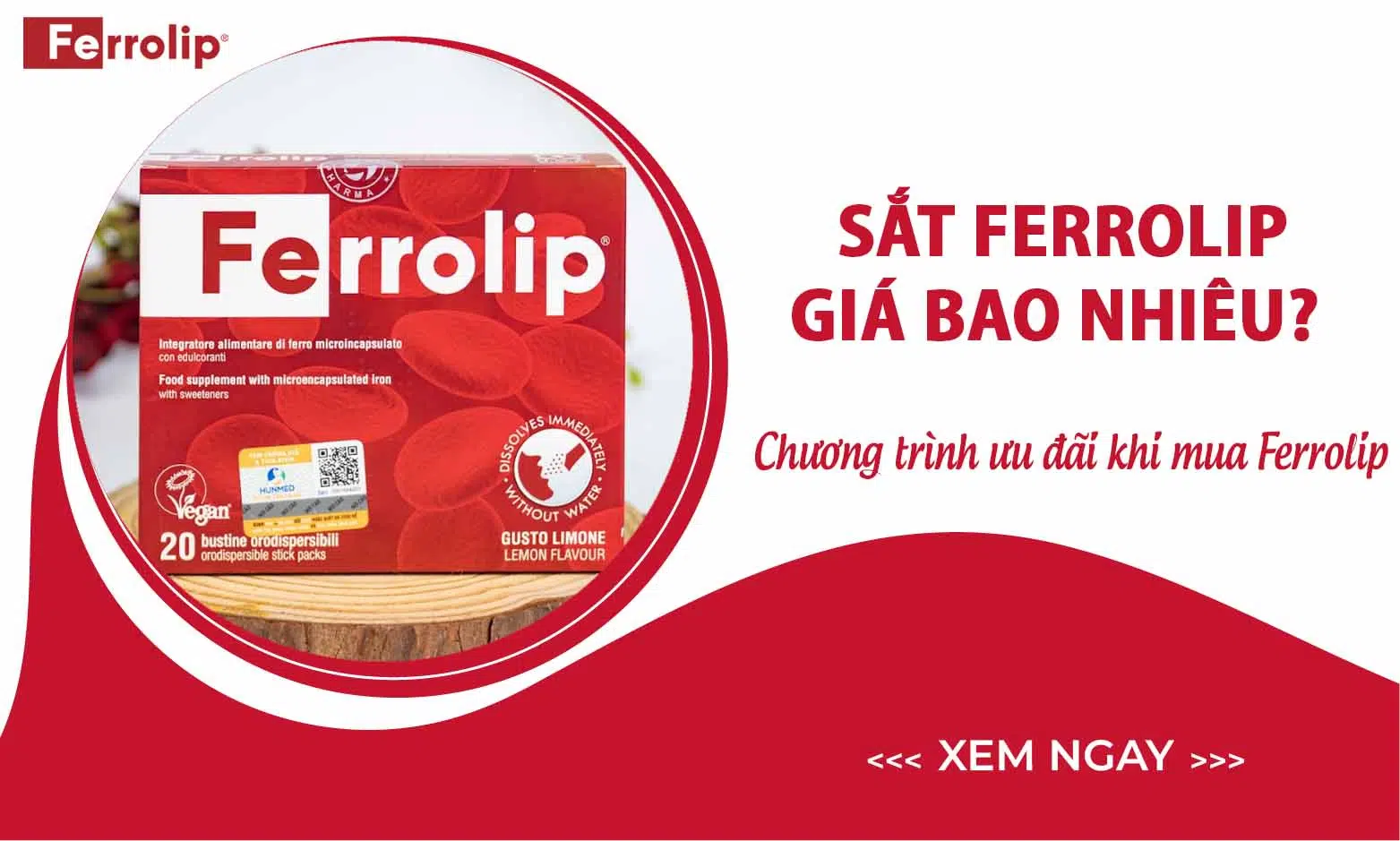 Sắt ferrolip giá bao nhiêu