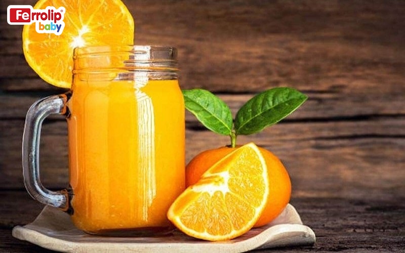 Có thể uống sắt với nước cam