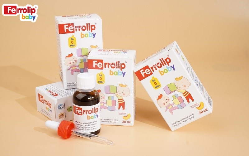 Ferrolip Baby - Sản phẩm sắt hữu cơ cho trẻ đang hot hiện nay