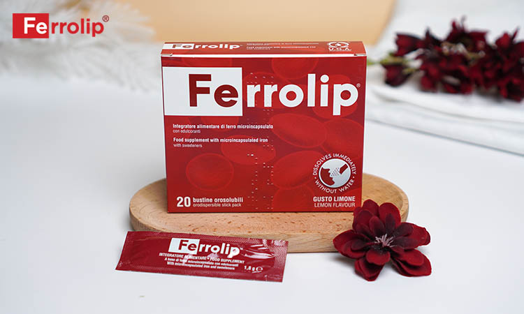 Bổ sung sắt sinh học Ferrolip cải thiện tình trạng thiếu máu