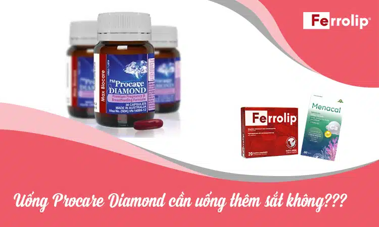 uống procare diamond có cần uống thêm sắt không