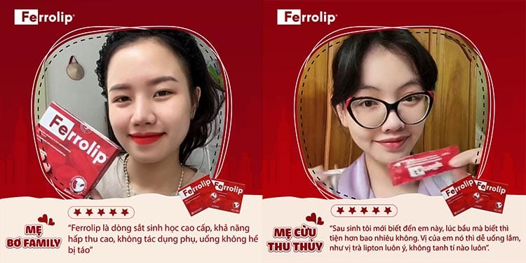 tiktoker review sắt ferrolip