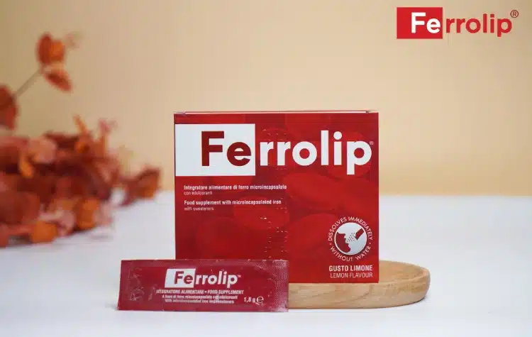 Ferrolip bổ sung đến 30mg nguyên tố sắt cho cơ thể