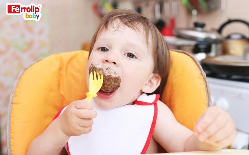 Bổ sung sắt cho bé từ 1–3 tuổi qua thực phẩm giàu sắt