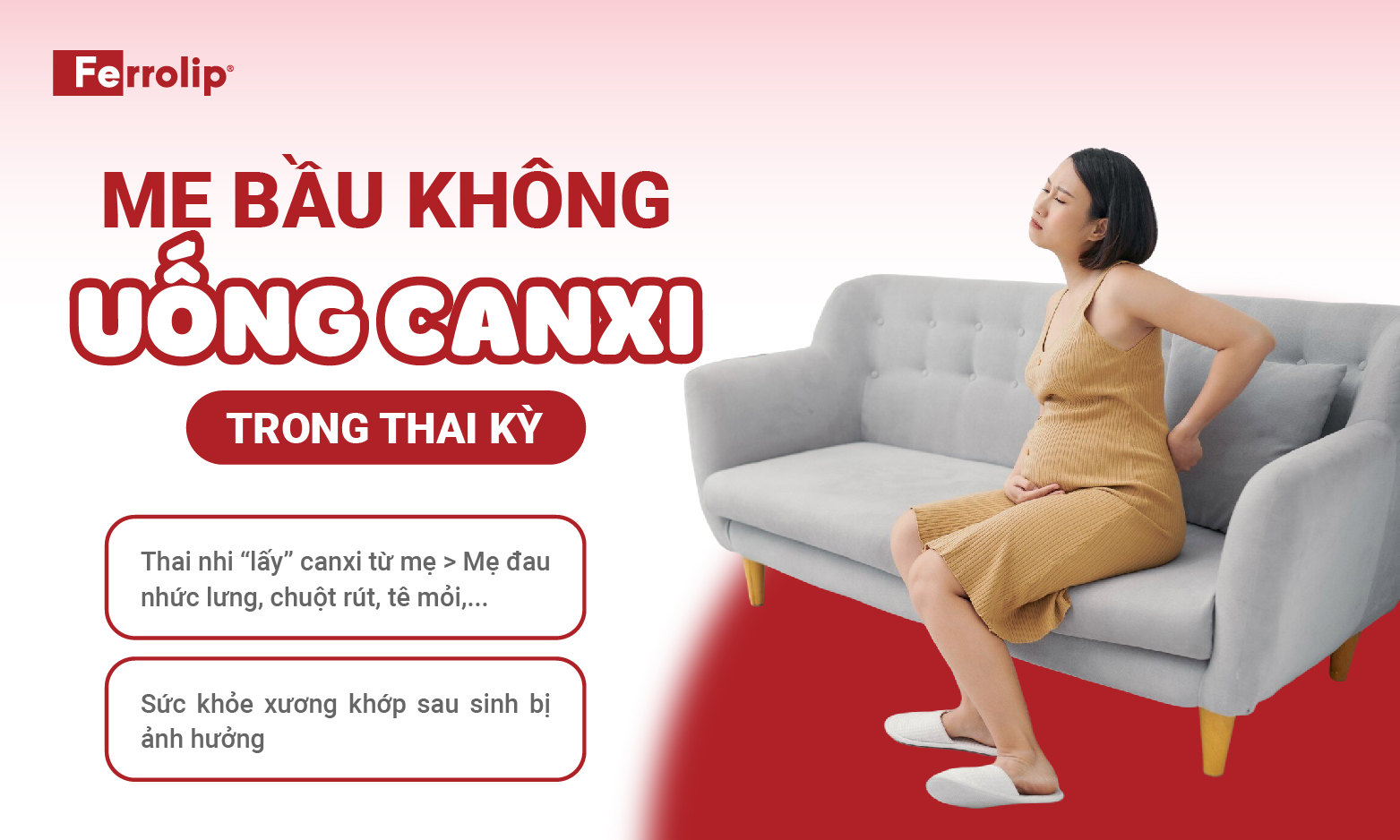Mẹ bầu không uống canxi trong thai kỳ có sao không?
