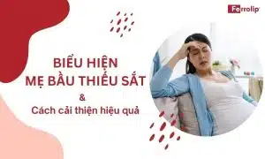 biểu hiện mẹ bầu thiếu sắt