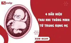 Dấu hiệu thai nhi thông minh từ trong bụng mẹ