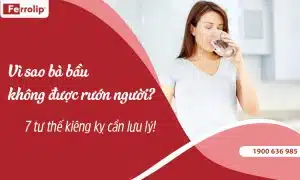 Vì sao bà bầu không được rướn người