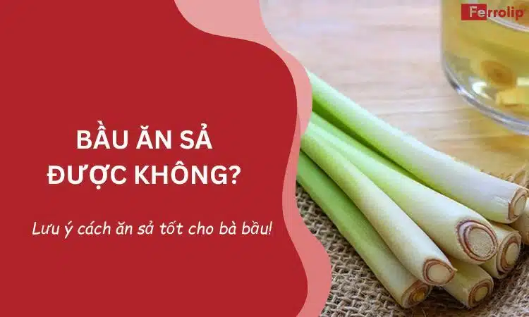 bầu ăn sả được không