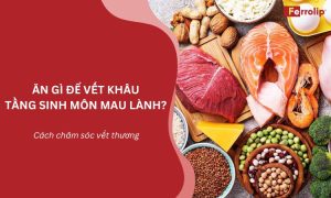 ăn gì để vết khâu tầng sinh môn mau lành