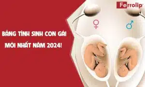 bảng tính sinh con gái năm 2024