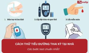 cách thử tiểu đường thai kỳ tại nhà