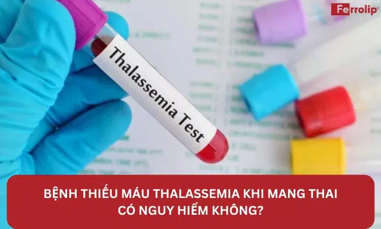 bệnh thiếu máu thalassemia khi mang thai