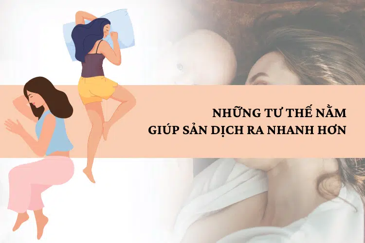 Những tư thế nằm để sản dịch ra nhanh