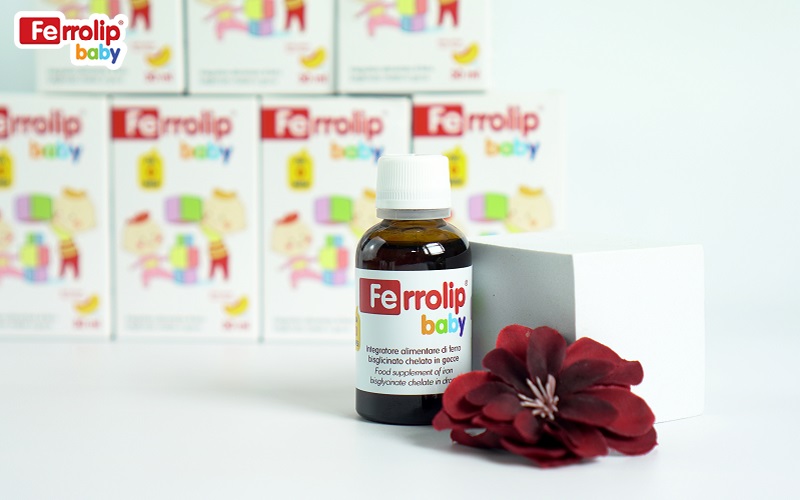 Ferrolip Baby - Giải pháp hiệu quả bổ sung sắt dự phòng cho bé