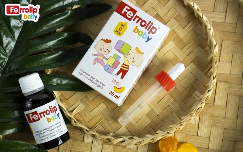 Ferrolip Baby - chuyên gia sắt dự phòng cho trẻ