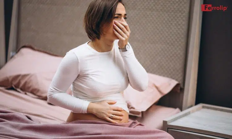buồn nôn trong 3 tháng giữa