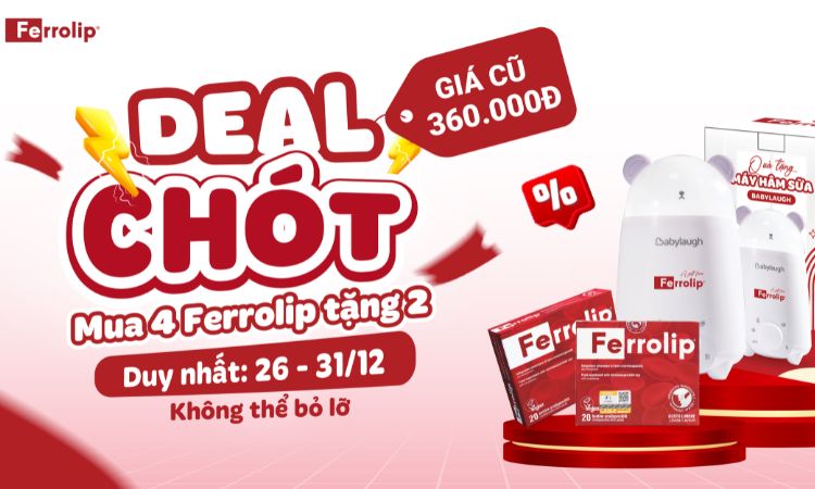 Flash Sale “Săn Ferrolip Giá Cũ – Deal Chót 4+2”