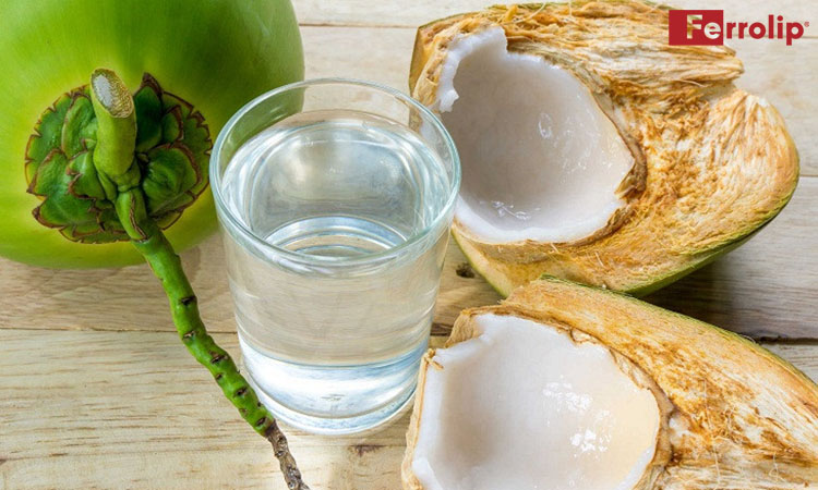 nhau thai bám thấp có nên uống nước dừa