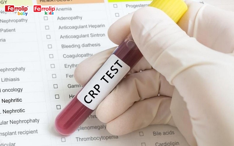 Nếu CRP tăng, cần thận trọng khi đánh giá tình trạng thiếu sắt ở trẻ